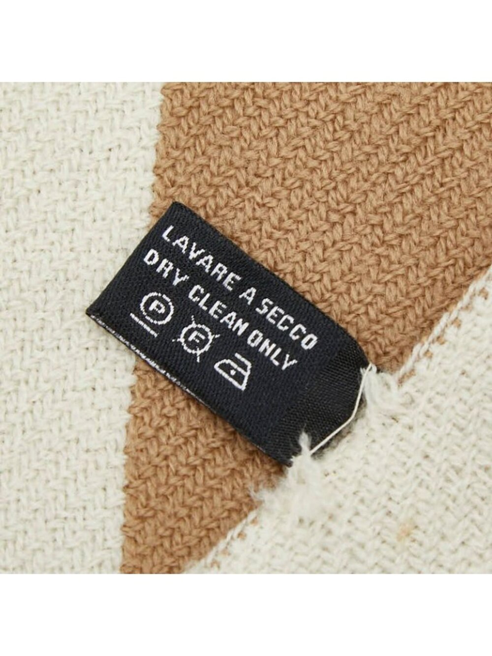 Gucci Glogo Scarf Beige Brown Wool - Picture 7 of 7